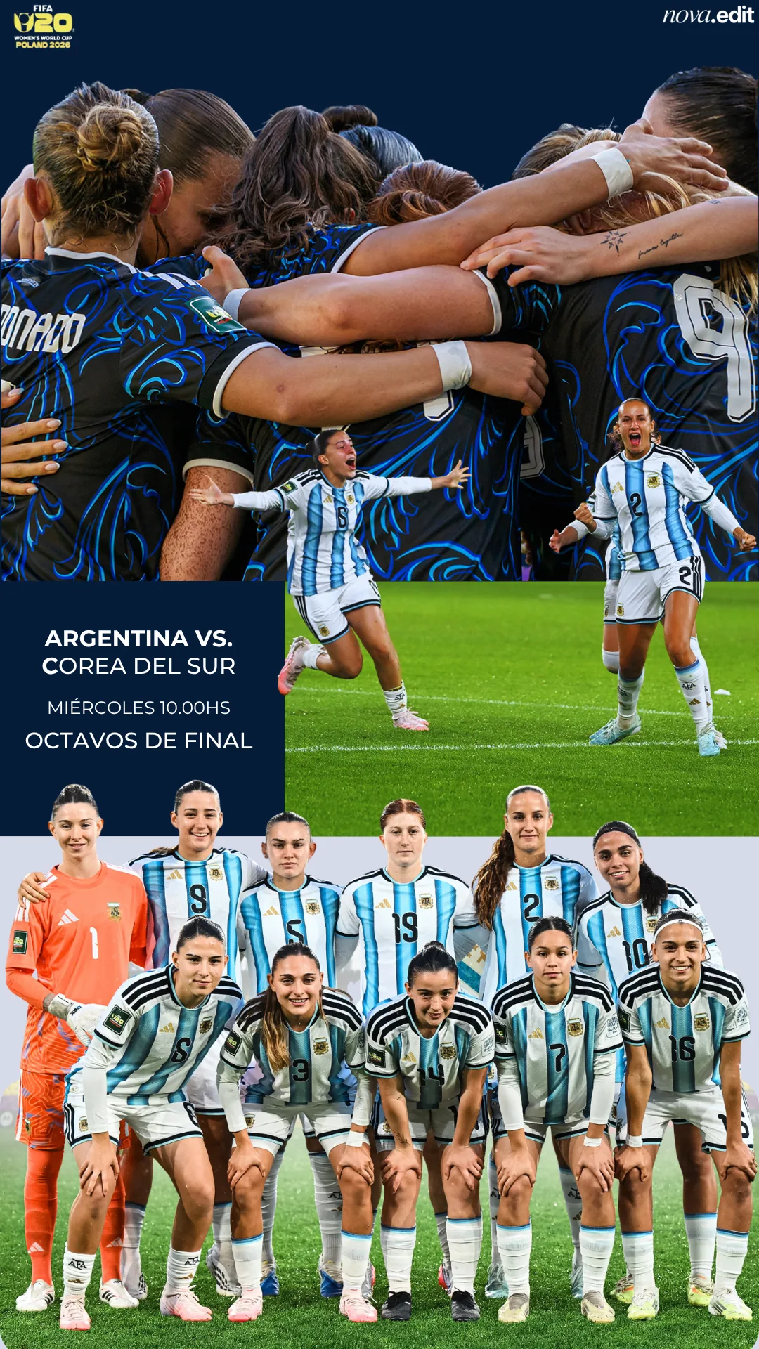 Diseño Selección Argentina femenina