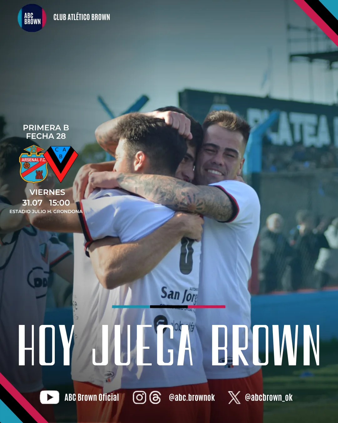 Contenido editorial de Brown