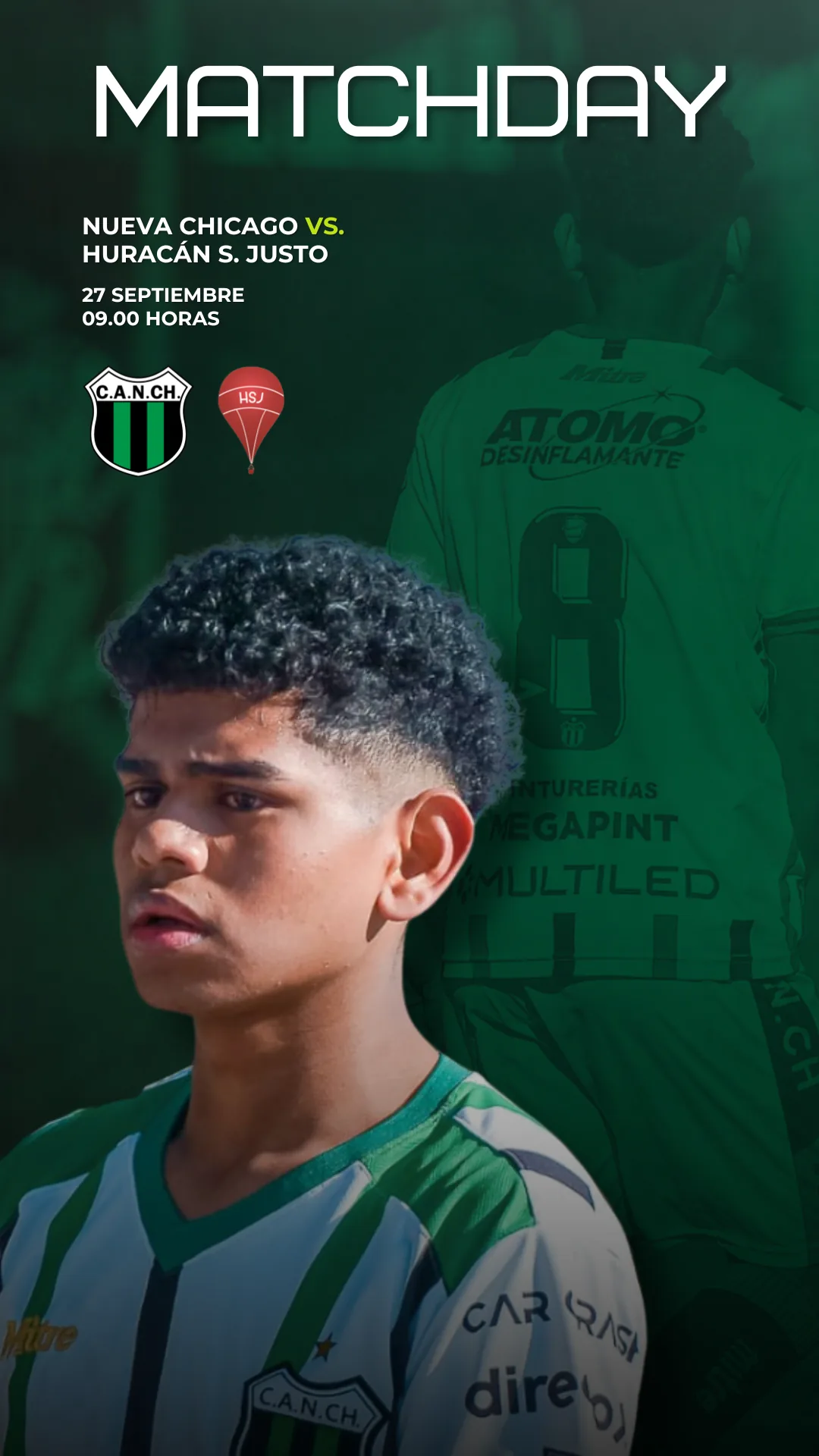 Jairo vs Huracán San Justo