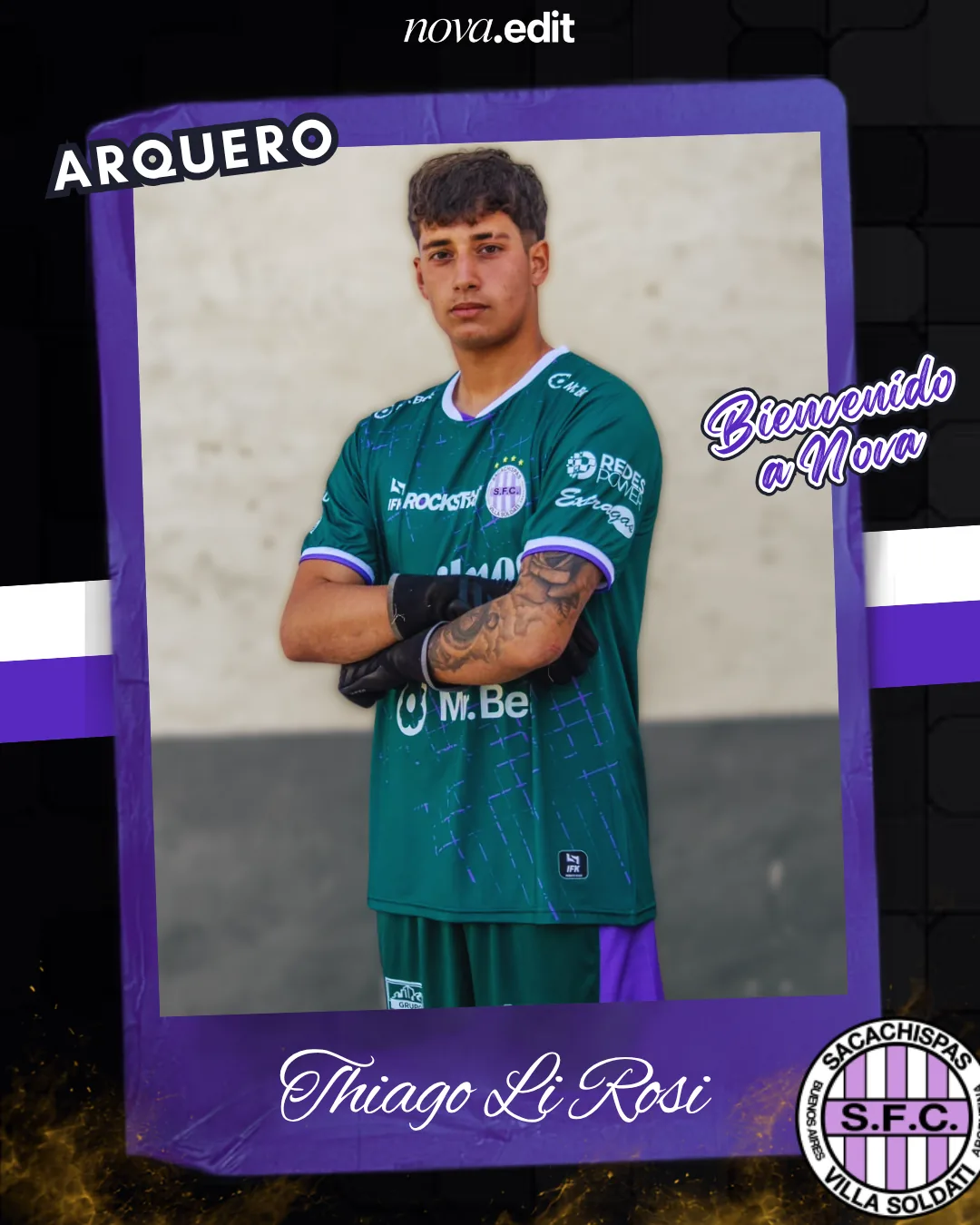 Bienvenida Thiago Li Rosi